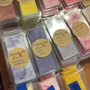 Wax Melt Bars - Assorted Colors for Candle Decor and Home Decoration
