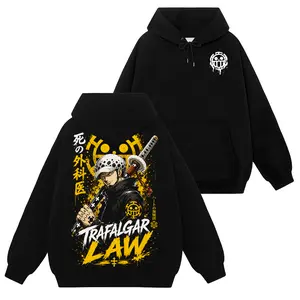 [Ace Shop] Trafalgar Law - One Piece #105 Hoodie T-Shirt Sweatshirt Retro Vintage Unisex Graphic 90s Cotton, Gift For Wibu, Anime Manga Y2K Streetwear Classic