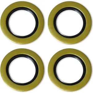 Replacement Double Lip Grease Seals 2.125" I.D x 3.376" O.D for 10-10 21333TB Spindle #42 Fits 5200-7000 lbs Trailer Axle Hub Wheel