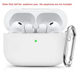 AirPods Pro 3 Protective Case, Full Coverage Soft Silicone Material, Scratch-Resistant Wear-Resistant Shockproof Dustproof One-Piece Design  keep the headphone case clean as new.