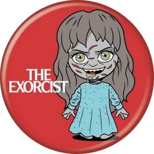 Exorcist Reagan Chibi Buttons 1.25" Round