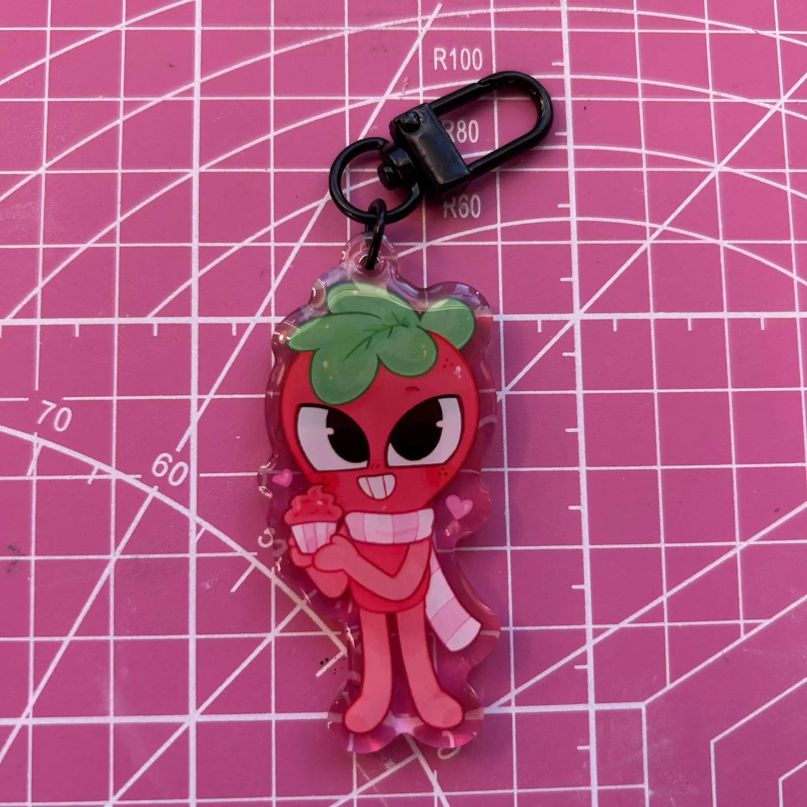 Dandy's World Acrylic Keychains – Featuring Main Toons Like Pebble