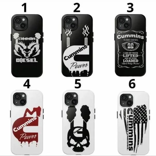 Cummins Power Phone Case Collection - Waterproof Impact Resistant Case for iPhone X 11 12 13 14 15 16 17 & More - Cummins Diesel US Designs - TikTok Shop Cummins Power Phone Case Collection - Waterproof Impact Resistant Case for iPhone X 11 12 13 14 15 16 17 & More - Cummins Diesel US Designs - TikTok Shop