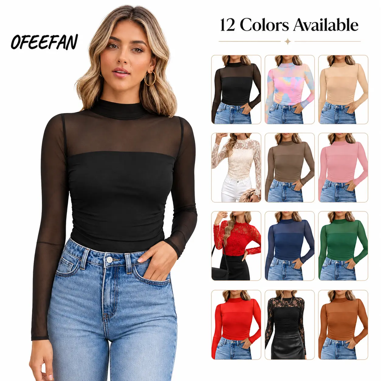 see through tops for ladies blouse - TikTok Shop