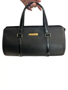 Pre-owned BURBERRY leather Small Leather Goods Burberrys Black Papillon