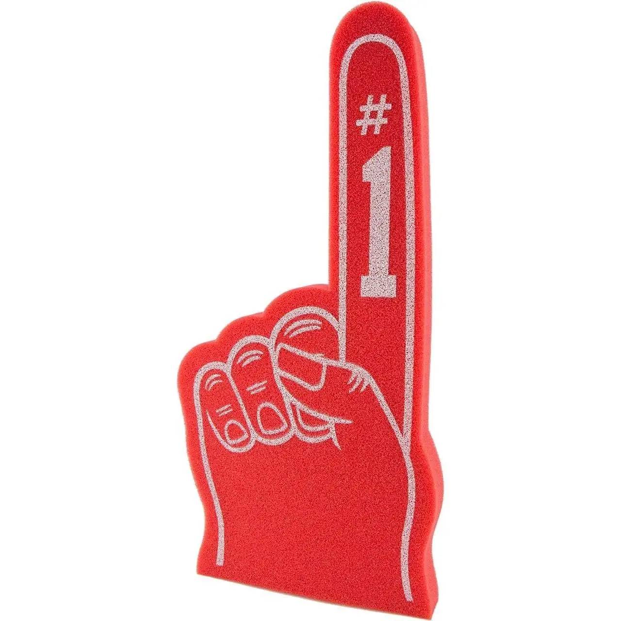 Giant  Finger 18 Inch-  Universal  Hand for All Occasions - Cheerleading for  - Exciting Vibrant Colors use as Celebration Pom Poms-  for  Events  School Business