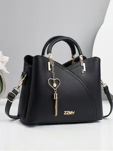 Fashion Retro Crossbody Handbag, Multi-Functional Large Capacity Shoulder Bag, Stylish Design, Perfect for Travel and Shopping, Vintage Crossbody Purses
