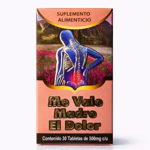 Me Vale Madre El Dolor Joint & Pain Support Tablets Glucosamine Chondroitin MSM Shark Cartilage 30 Count for Stress Relief Relaxation and Better Sleep - Healthcare, Fitness