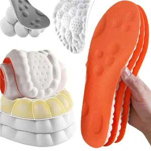 4D Memory Foam Orthotic Shoe Insoles for Men Women Memory Foam Orthotic Shoe Inserts Sports Insoles