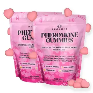 (2 pack)Pheromone Gummies - Enhances Your Natural Pheromones From Within - 60 Count Mixed Berry Flavor | Feminine Gummies | probiotic for women | Non-Gmo