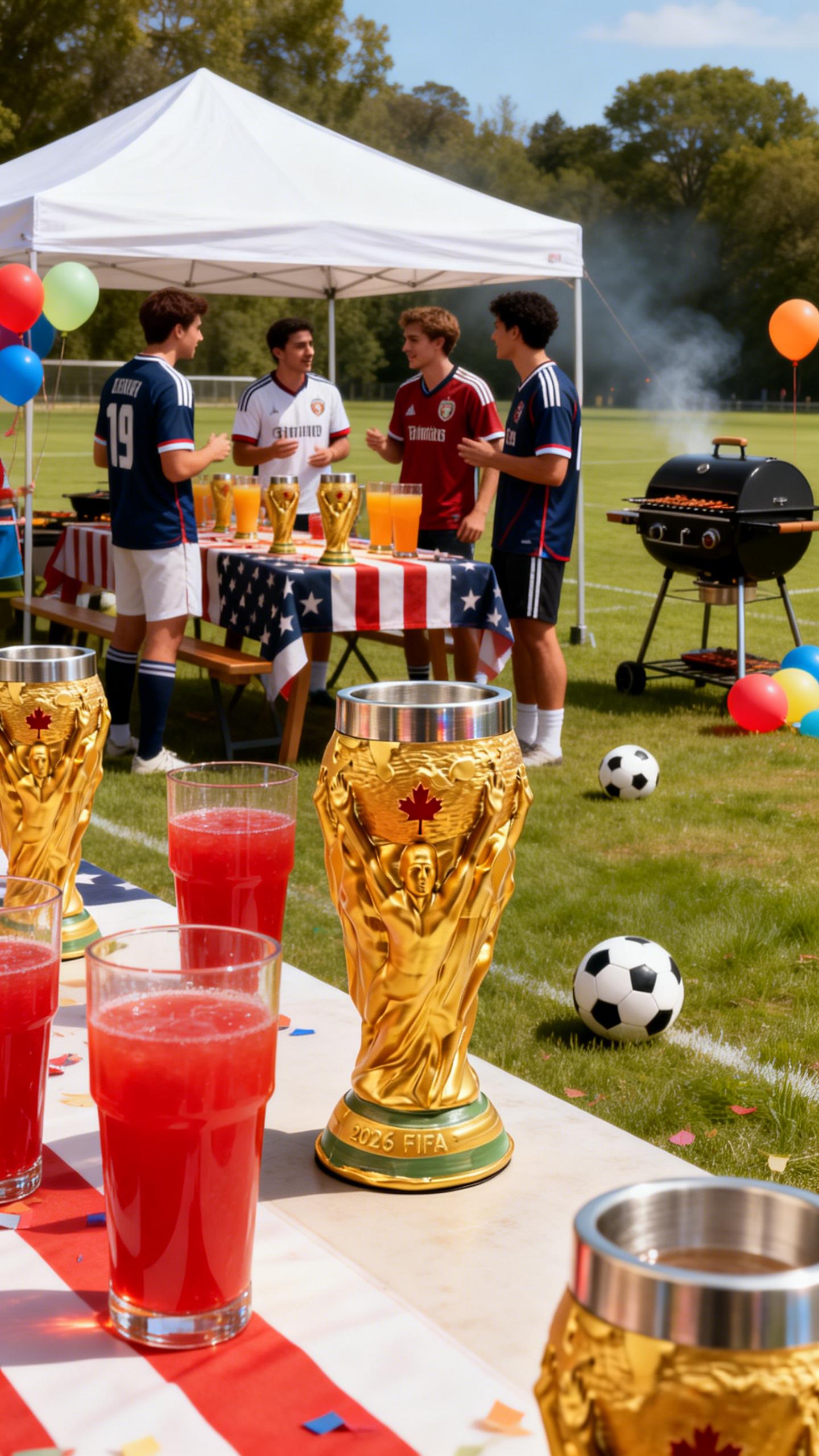 2026 Summer Soccer Trophy Cup | USA-Canada-Mexico Fan Collectible & Decor, Sturdy Trophy Shape 2026 Summer Soccer Trophy Cup | USA-Canada-Mexico Fan Collectible & Decor, Sturdy Trophy Shape