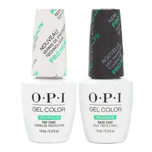 OPI GelColor Pro Health Top and Base Coat Duo GC020 / GC040 2 x 0.5 oz - GC020 / GC040