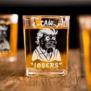 F-CAW-F Shot Glass, F-CAW-F Losers Shot Glass, F-CAW-F Trump Shot Glass, Best for Gifting, Gift for Men, Funny Gift