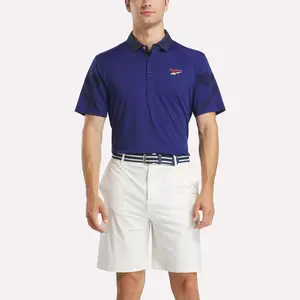 Reebok Men's Signature Vector Colorblocked Polo Shirt