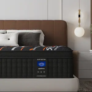 10/12/14 inch Queen Size Mattress Memory Foam Spring Deep Sleep Backpainrelief Mattress