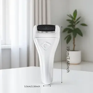 Electric Foot Callus Remover Rechargeable Portable Electronic Foot File Pedicure Tool Electric Callus Remover Foot Scrubber Set Professional Foot Care Ideal Gift for Dead Skin, Hard Skin, Cracked Skin