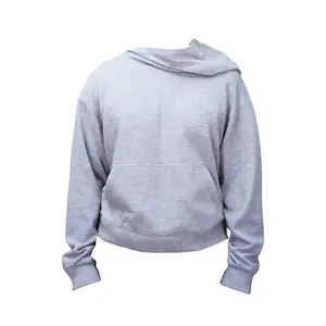 Rotated Hood Hoodie Grey - Suitable for Men & Sweatshirts - Menswear
