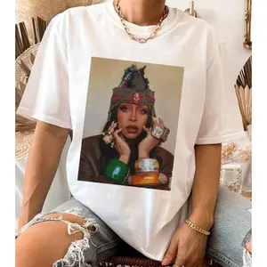 Retro Erykah Badu Country Music Shirt Gift For Men Women Unisex T-Shirt Cotton Crewneck Cotton Crewnec