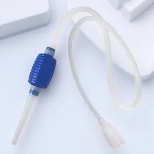 Electric Gravel Cleaner for Aquariums, 2-in-1 Water Changer & Sand Washer Pump with Adjustable Suction, Clog-proof Design, Portable Fish Tank Vacuum with Extension Tube for Easy Siphon Drain & Clean