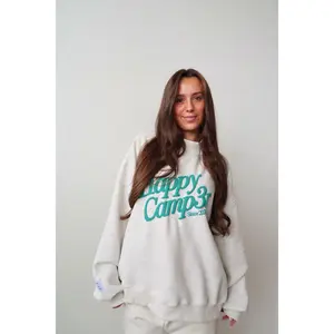 *Drift Exclusive* Happy Camp3r Heather Grey Puff Series Mockneck