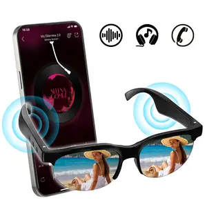 Unisex Smart Glasses, Built in Mic & speaker, Polarized Sunglasses with Bluetooth Speaker, Listening To Music & Calling, Creative Smart Sports Sunglasses, Athletic/Outdoor UV Protection and Voice Control, Electronic Gadgets,Multifunctional Smart Glasses