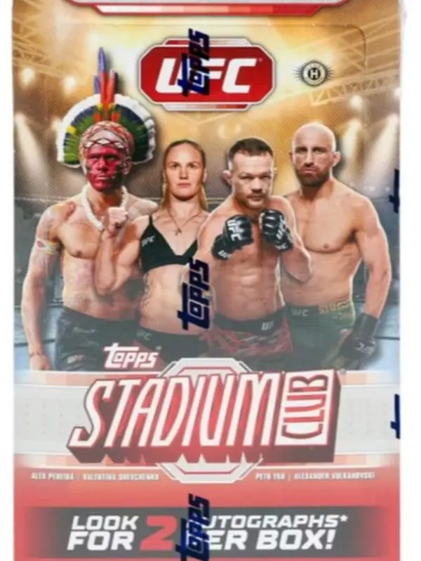 2026 TOPPS STADIUM CLUB UFC HOBBY BOX