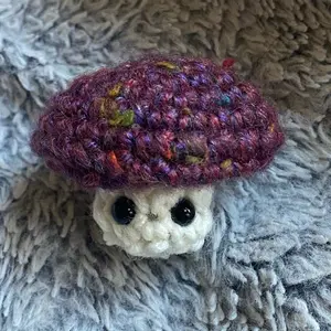 Crochet, Handmade, Mushroom, Fidget Toy, Gift