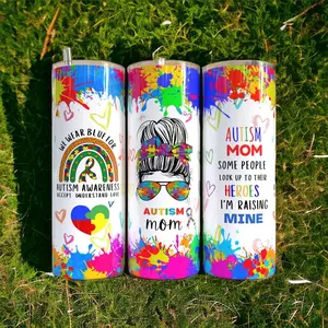 Autism Mom 20oz tumbler