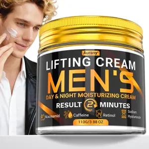 Men's Face Cream Moisturizer, Hydrating Moisturizing Skin, Day & Night Facial Skin Care, A Daily Firming Face Cream, Long-Lasting Hydration Without Feeling Greasy, Suitable for Men-110G