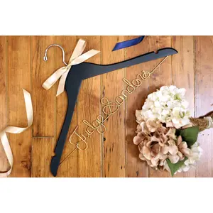 Personalized Solid Wood Hanger for Judges - Great Gift Idea for New Judge Swearing-In Organiser Hanging wooden hanger Wooden Wedding