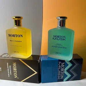 MORTON Men's EDP Perfume Set with Fragrance Morton Musk 200 ML