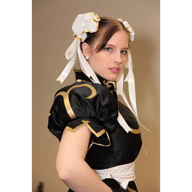 Chun-Li Cosplay Costume - Street Fighter Anime Costume for Women