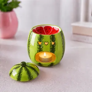 Wax Melt Burner, Watermelon Glow Home Fragrance Oil Burner, Home Care Supply