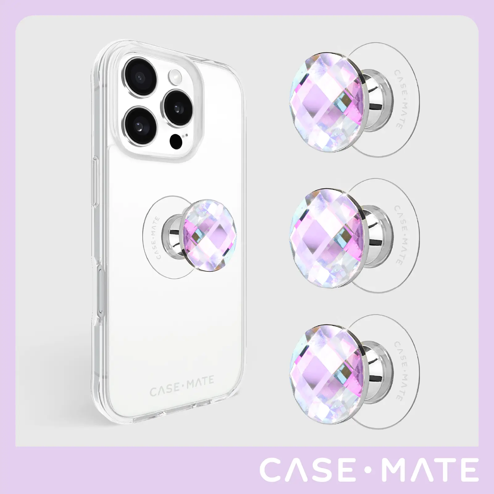 3 Pack Bundle Mini Suction Grip for Phones and E-Readers Cellphone Mount Adjustable Smartphone