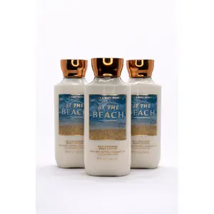 AT THE BEACH Bath & Body Works Body Lotion 3-Pack – 8 oz Each