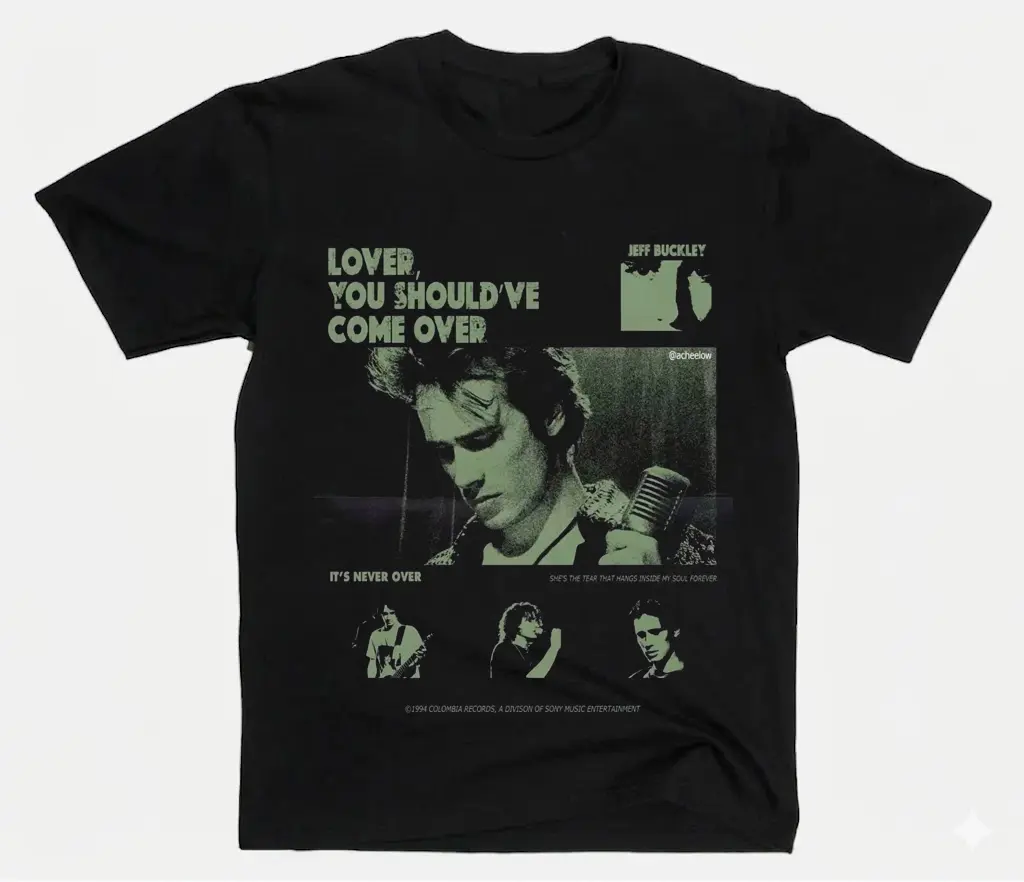 Jeff Buckley Classic Singer Songwriter T Shirt Gift For Fans