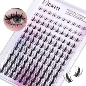 Fairy Lash Clusters Kit, DIY Spider Eyelash Extensions Kit, Lashes Cluster, Individual Lashes, Cosmetic, Wispy Eyelash Clusters, Cosmetic False Lashes, Eyelash Extensions Set