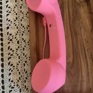 Retro Phone Handset, 2026 New Retro Phone Handset for iPhone, Type-C Retro Telephone Wired Handsets Style Landline Handle Receiver for Cell Mobile Video Conferences, Calls, Meetings