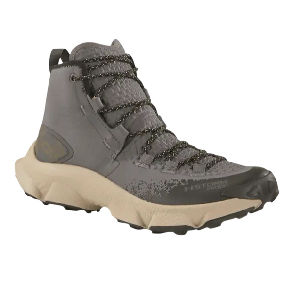 UNDER ARMOUR GRAY MENS BOOT UA CHARGED EXPANSE MID WP 6000770-025