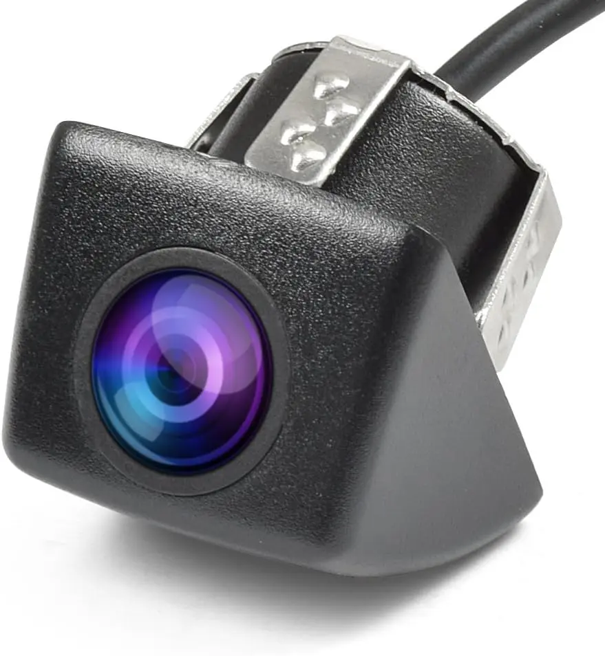 Waterproof IP68 Night Vision Car Rear View Reverse Backup Camera 170 Degree Universal Color CMOS Imaging Chip Reversing Camera Parking HD Front View Camera