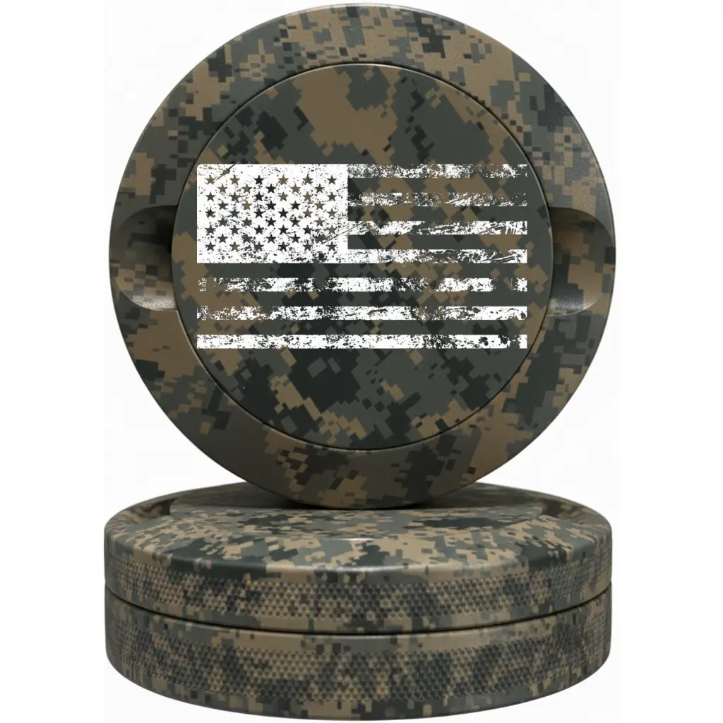 Bin Bros Digital Camo Metal Pouch Tin | Metal Can | Metal Container | Pouch Container | Pouch Holder