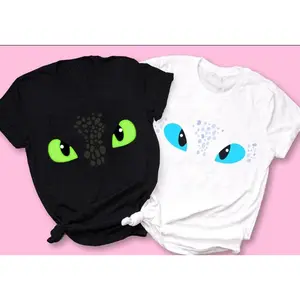 Dragon Buddy and Light Fury Couple Matching Shirt, Your Dragon Family Vacation Shirt, How To Train, Sky Rider Shirt, Anniversary Gifts Honey Moon Lover Tee