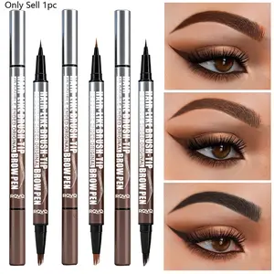 2-in-1 eyeliner pen waterproof, anti smudge, smooth and long-lasting makeup effect