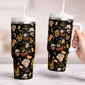 Sm0ky And Bandit Tumbler 40 Oz, Gift For Fans