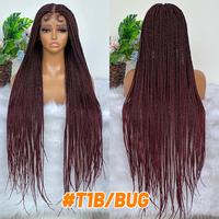 #1B/Bug No Boho Braided Wig