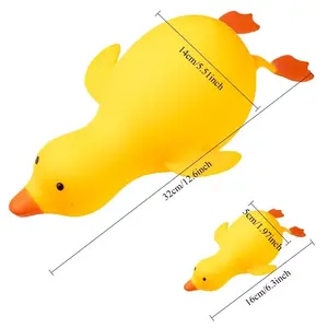 Cute Squishy Goose Toy – Antistress Duck Fidget, Decompression & Sensory Stretch Toy for Adults & Kids, Fun Stress Relief Gift #FidgetToy #SquishyDuck #StressReliefGift