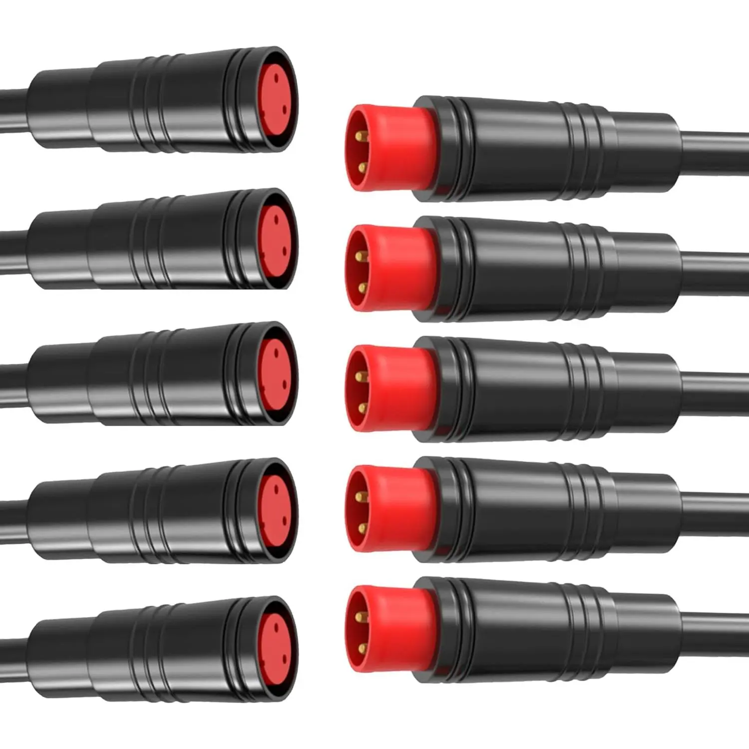 Julet 4Pin 3pin 2pin Male Female   Electric  Extension  Connector