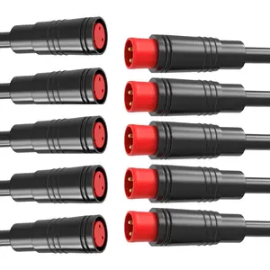 Julet 4Pin 3pin 2pin Male Female   Electric  Extension  Connector