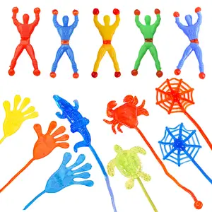 Slingshot Turkey / Meteor Hammer / Squeeze Hand Toy / Wall-Climber — Stress-Relief Gadget, Sticky Hand, Novelty Prank Toy, Sticky Spider-Man Wall-Climbing Figure