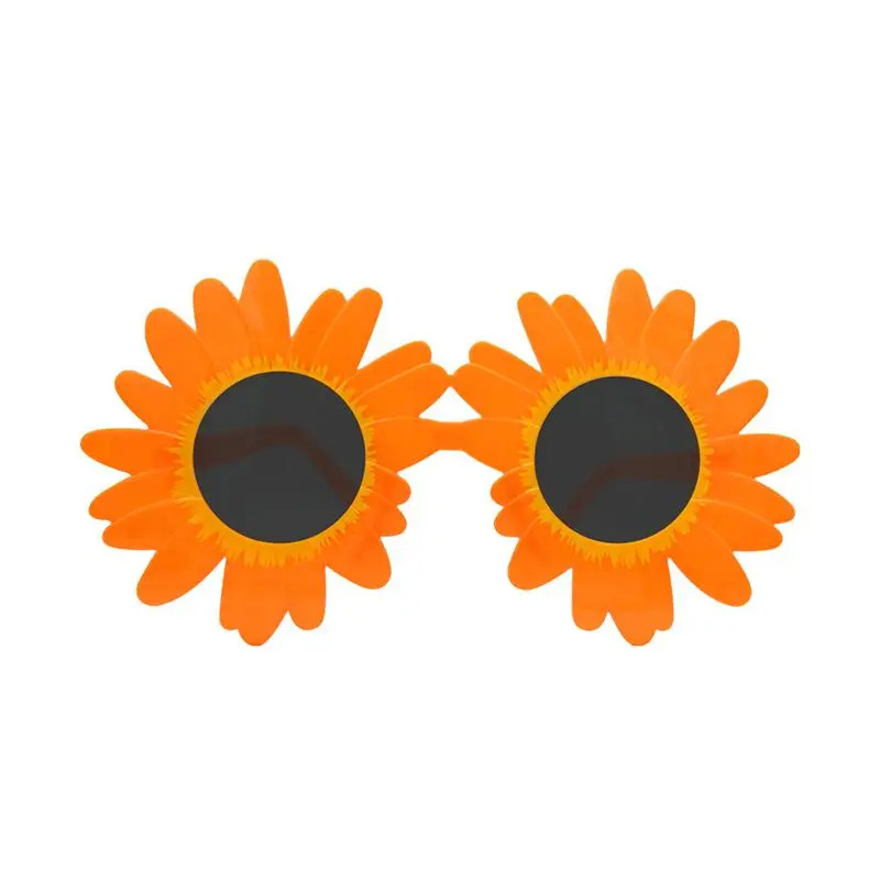 Fashion Unisex Character-Based Plastic Terrifier Clown Cosplay Sunglasses - 1 Size Sunflower Daisy Eyewear, Party Holiday Carnival Prop Accessory for Christmas Events, One Size